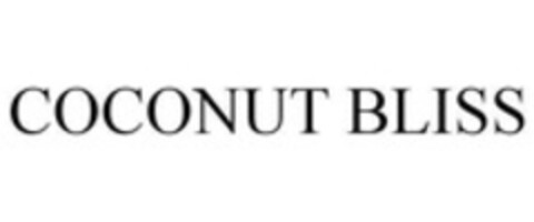COCONUT BLISS Logo (WIPO, 29.05.2015)