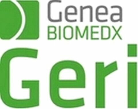 Genea BIOMEDX Geri Logo (WIPO, 12.06.2015)