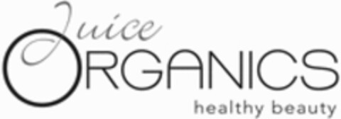 Juice ORGANICS healthy beauty Logo (WIPO, 25.08.2016)