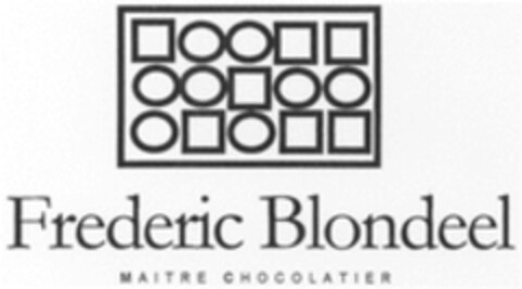 Frederic Blondeel MAITRE CHOCOLATIER Logo (WIPO, 18.09.2017)