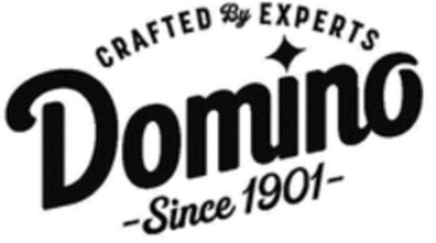 CRAFTED BY EXPERTS DOMINO SINCE 1901 Logo (WIPO, 29.05.2020)
