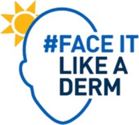 #FACE IT LIKE A DERM Logo (WIPO, 09.06.2023)