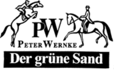 PW PETER WERNKE Der grüne Sand Logo (WIPO, 05/05/1998)