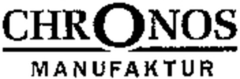 CHRONOS MANUFAKTUR Logo (WIPO, 07/01/2008)