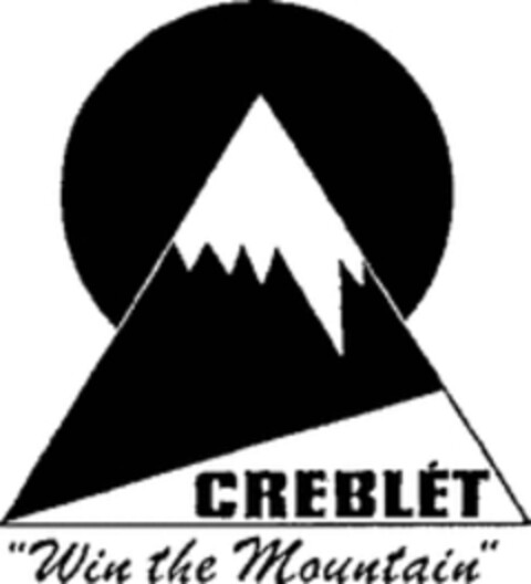CREBLÉT "Win the Mountain" Logo (WIPO, 19.09.2008)