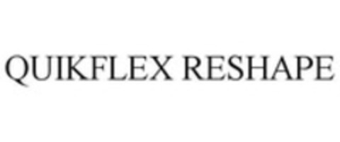 QUIKFLEX RESHAPE Logo (WIPO, 10.04.2015)