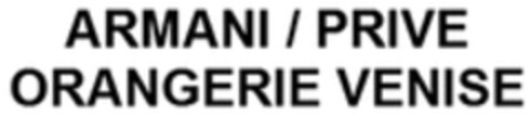 ARMANI / PRIVE ORANGERIE VENISE Logo (WIPO, 17.11.2017)