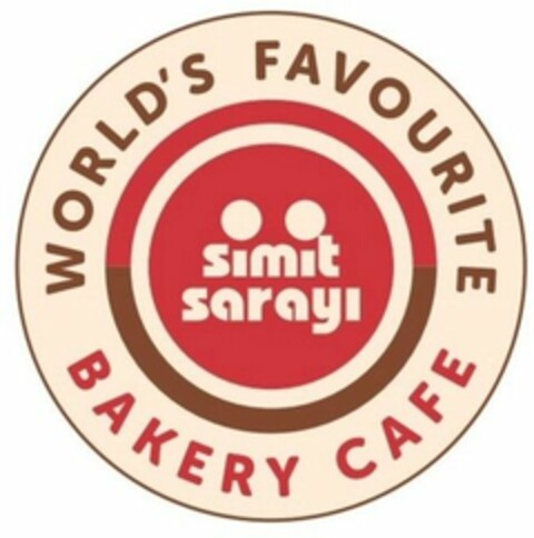 SIMIT SARAYI WORLD'S FAVORITE BAKERY CAFE Logo (WIPO, 30.11.2017)