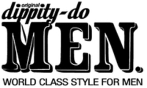 original dippity-do MEN. WORLD CLASS STYLE FOR MEN Logo (WIPO, 14.02.2023)