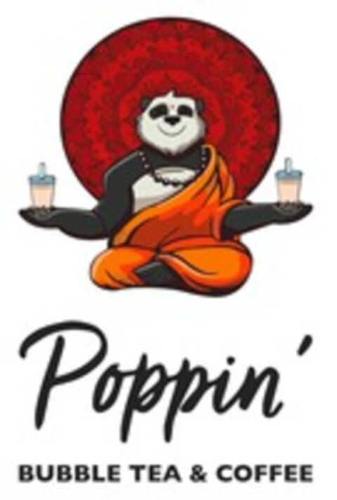 Poppin' BUBBLE TEA & COFFEE Logo (WIPO, 16.02.2023)