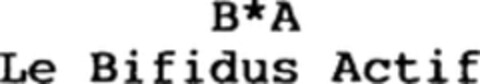 B*A Le Bifidus Actif Logo (WIPO, 04.01.1989)