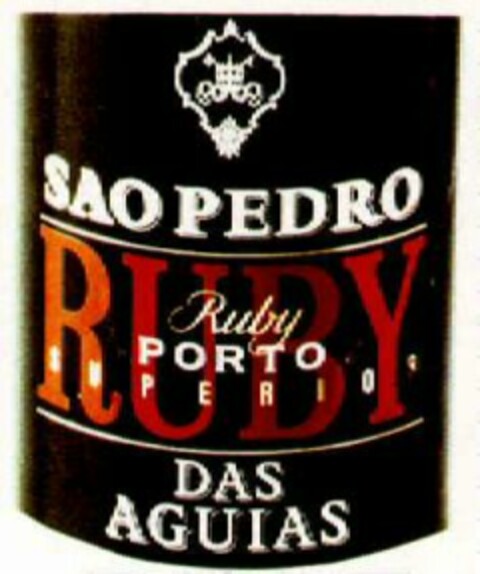 SAO PEDRO DAS AGUIAS Ruby PORTO Logo (WIPO, 22.07.1991)