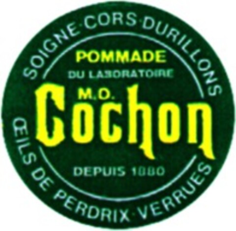 POMMADE DU LABORATOIRE M.O. Cochon Logo (WIPO, 10/07/2009)