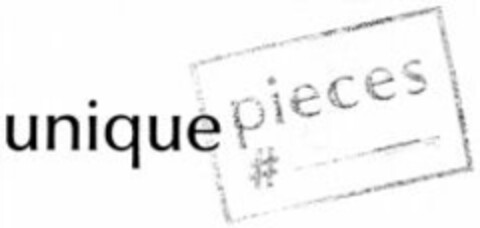 unique pieces Logo (WIPO, 06.02.1999)