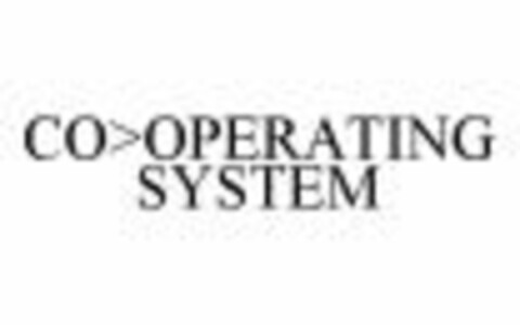CO>OPERATING SYSTEM Logo (WIPO, 09.06.2005)