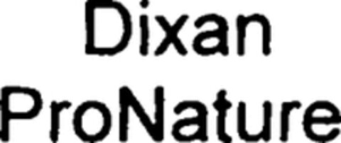 Dixan ProNature Logo (WIPO, 12/13/2007)