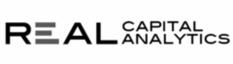 REAL CAPITAL ANALYTICS Logo (WIPO, 21.11.2008)