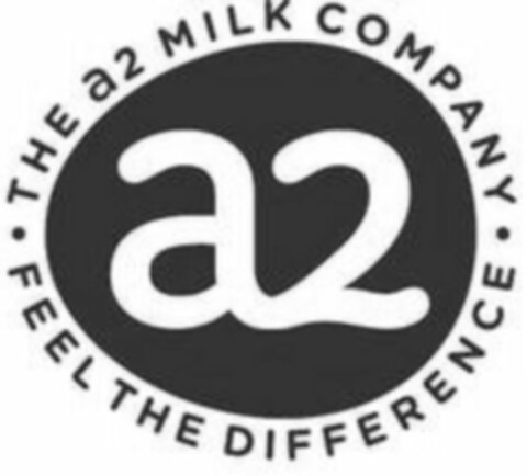 THE a2 MILK COMPANY FEEL THE DIFFERENCE Logo (WIPO, 01.06.2017)