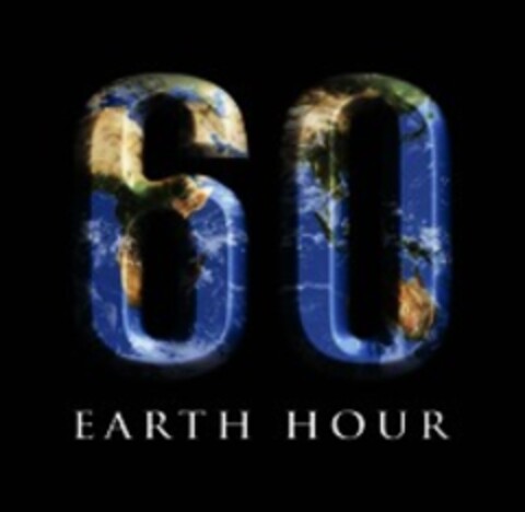 60 EARTH HOUR Logo (WIPO, 10/16/2008)