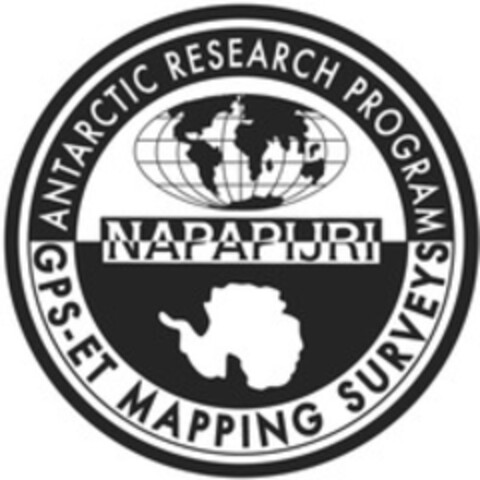 NAPAPIJRI ANTARCTIC RESEARCH PROGRAM GPS-ET MAPPING SURVEYS Logo (WIPO, 09/19/2014)