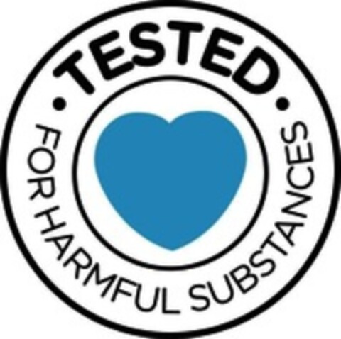 TESTED FOR HARMFUL SUBSTANCES Logo (WIPO, 01.05.2018)