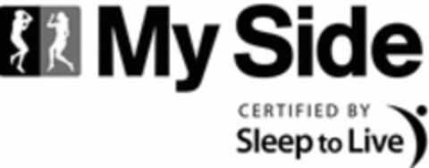 My Side CERTIFIED BY Sleep to Live Logo (WIPO, 07/20/2018)