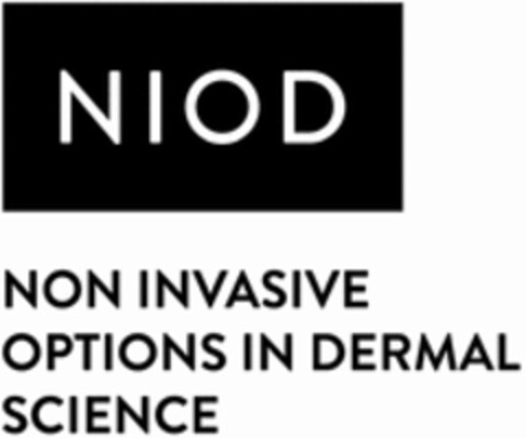 NIOD NON INVASIVE OPTIONS IN DERMAL SCIENCE Logo (WIPO, 11.01.2022)