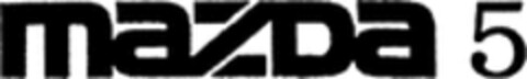 mazda 5 Logo (WIPO, 22.08.2001)