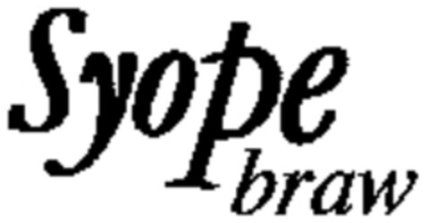 Syope braw Logo (WIPO, 20.07.2007)