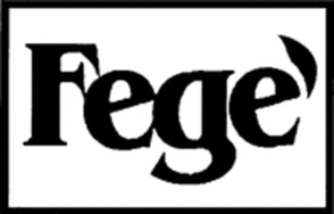 Fege' Logo (WIPO, 26.11.2007)