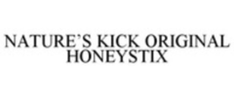 NATURE'S KICK ORIGINAL HONEYSTIX Logo (WIPO, 17.12.2013)