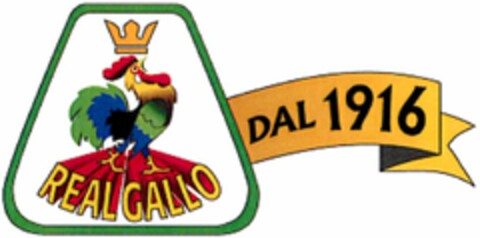 REAL GALLO DAL 1916 Logo (WIPO, 05/22/2015)