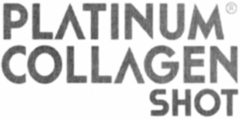 PLATINUM COLLAGEN SHOT Logo (WIPO, 10/14/2019)