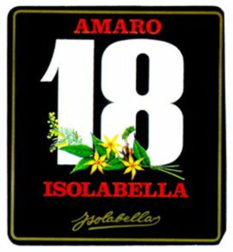 AMARO 18 ISOLABELLA Logo (WIPO, 03/13/1997)