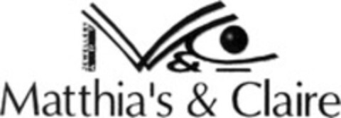 Matthia's & Claire JEWELLERY ART Logo (WIPO, 20.07.1999)