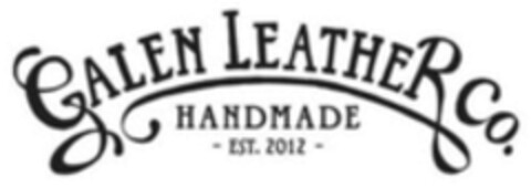 GALEN LEATHER Co. HANDMADE - EST. 2012 - Logo (WIPO, 02/14/2023)