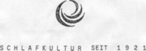 SCHLAFKULTUR SEIT 1921 Logo (WIPO, 16.02.2002)