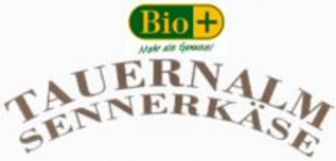 TAUERNALM SENNERKÄSE Bio + Mehr als Genuss! Logo (WIPO, 18.07.2008)