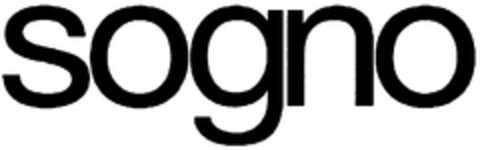 sogno Logo (WIPO, 10/15/2009)