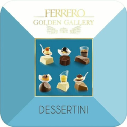 FERRERO GOLDEN GALLERY DESSERTINI Logo (WIPO, 01/14/2019)