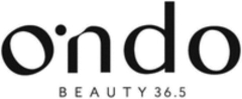 ondo BEAUTY 36.5 Logo (WIPO, 25.10.2021)