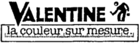 VALENTINE la couleur sur mesure Logo (WIPO, 17.01.1983)