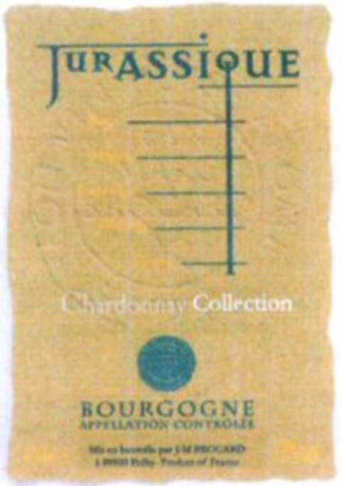 JURASSIQUE Chardonnay Collection BOURGOGNE Logo (WIPO, 24.12.2003)