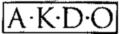 A.K.D.O Logo (WIPO, 08.06.2007)