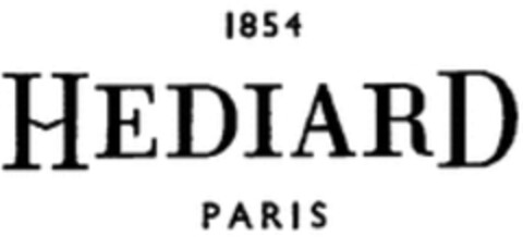 1854 HEDIARD PARIS Logo (WIPO, 24.04.2013)