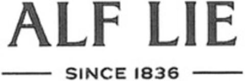 ALF LIE SINCE 1836 Logo (WIPO, 13.04.2015)