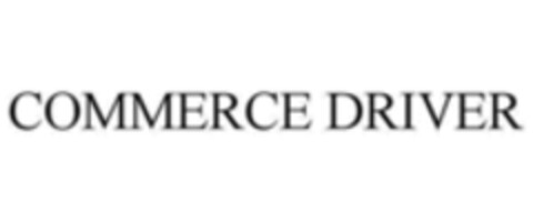 COMMERCE DRIVER Logo (WIPO, 08/25/2015)