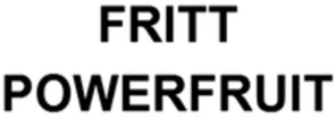 FRITT POWERFRUIT Logo (WIPO, 23.02.2018)