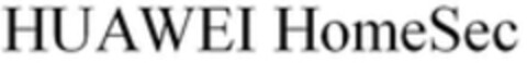 HUAWEI HomeSec Logo (WIPO, 27.02.2020)