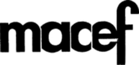 macef Logo (WIPO, 09/22/1989)